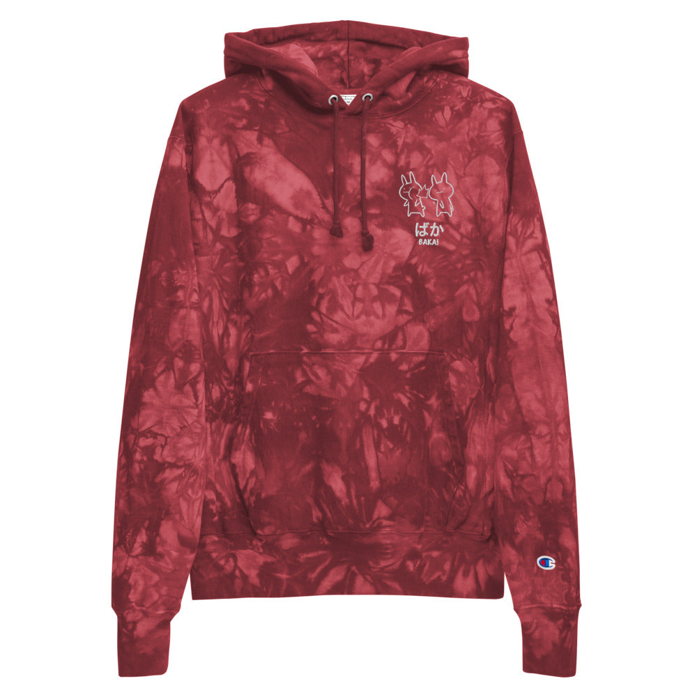 Baka! Tie-Dye Hoodie | Yūjin Japanese Anime Streetwear Clothing