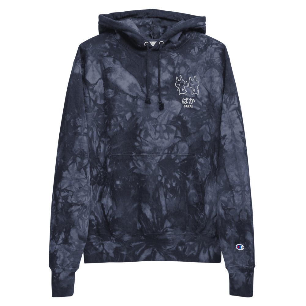 Baka! Tie-Dye Hoodie | Yūjin Japanese Anime Streetwear Clothing