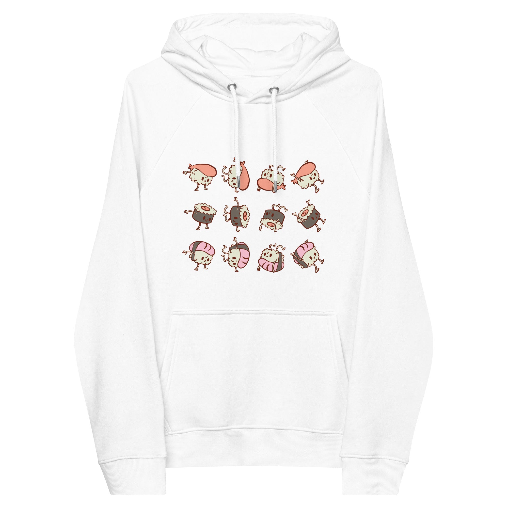 Sushi-Rolle-Öko-Hoodie