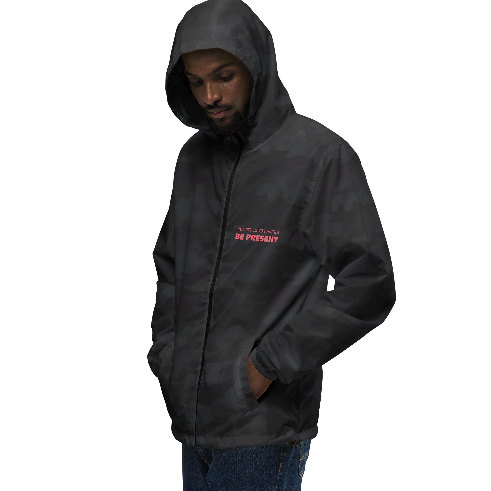 Be Present Windbreaker | Yūjin Japanese Anime Streetwear Clothing