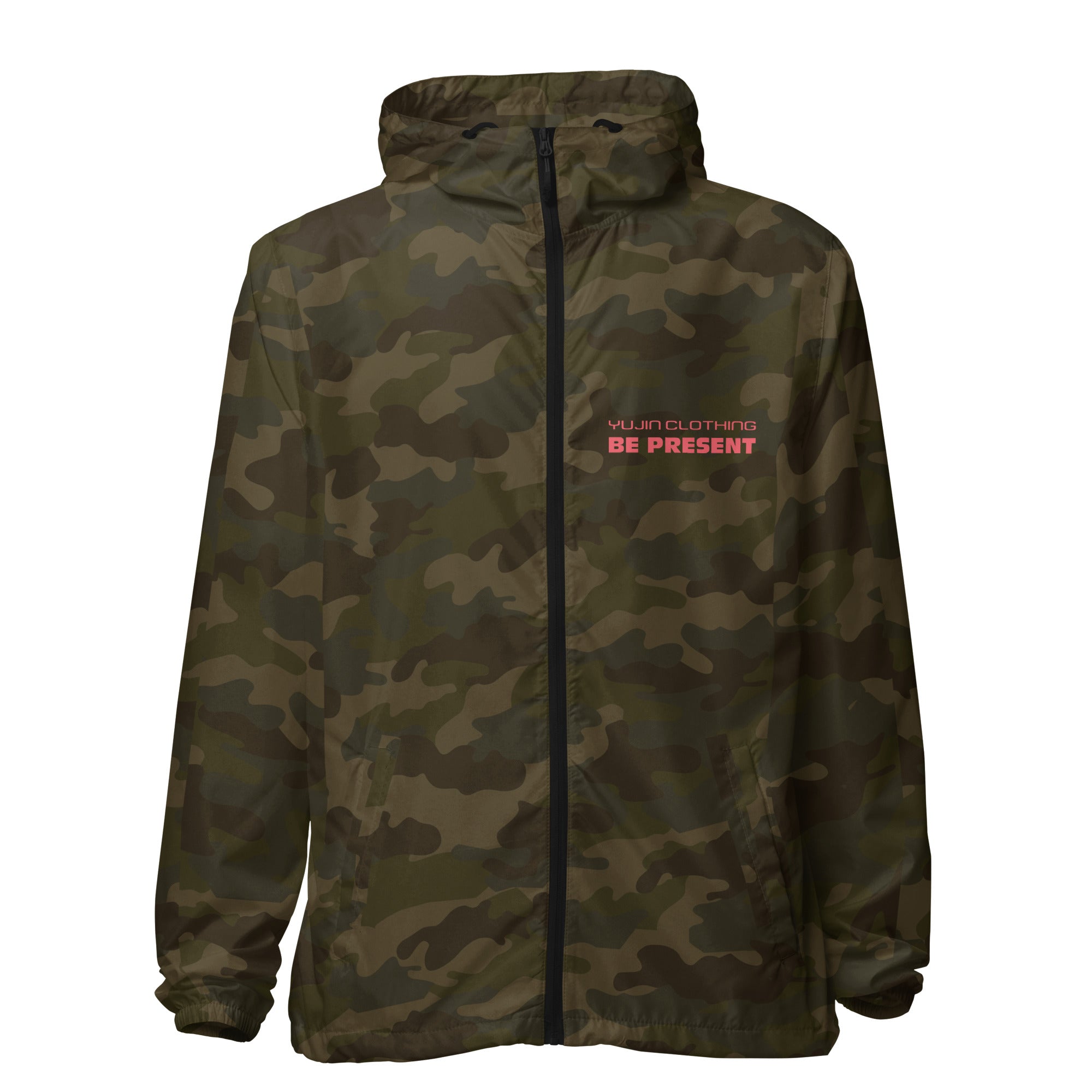 Be Present Windbreaker | Yūjin Japanese Anime Streetwear Clothing