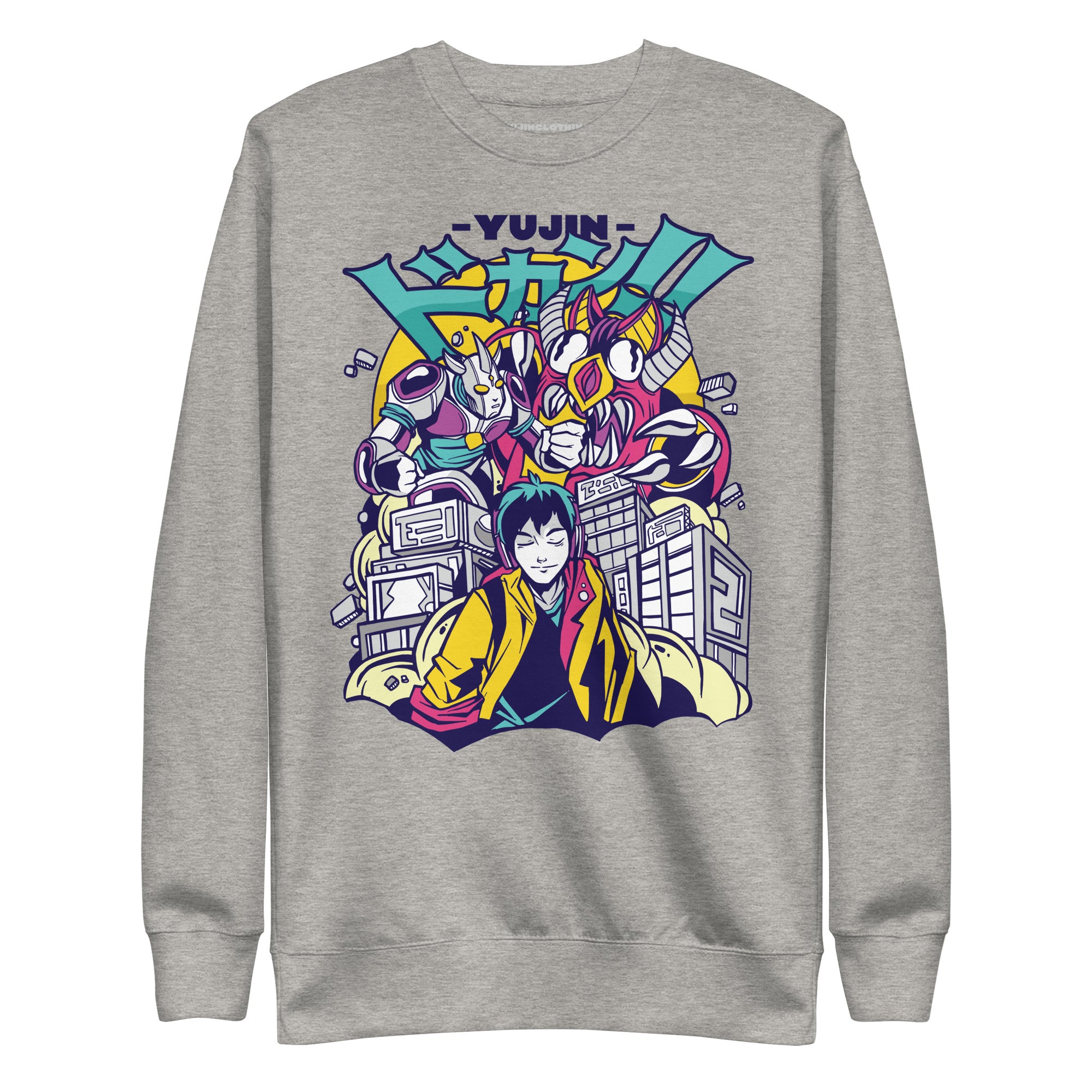 City Life Premium Sweatshirt | Yūjin Japanese Anime Streetwear Clothing