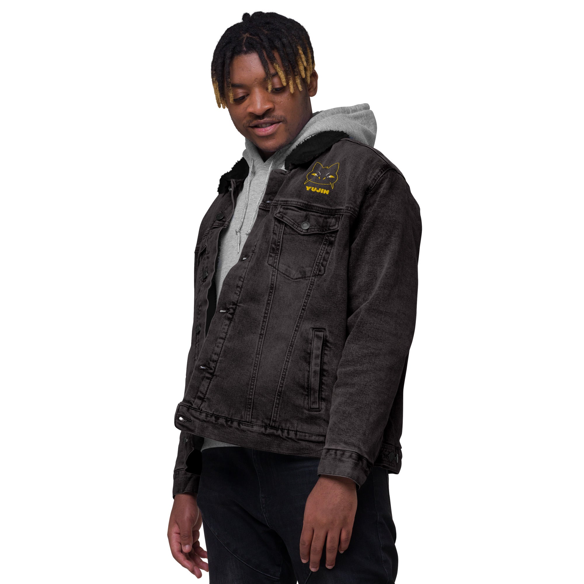 Mad Cat Sherpa Jacket | Yūjin Japanese Anime Streetwear Clothing