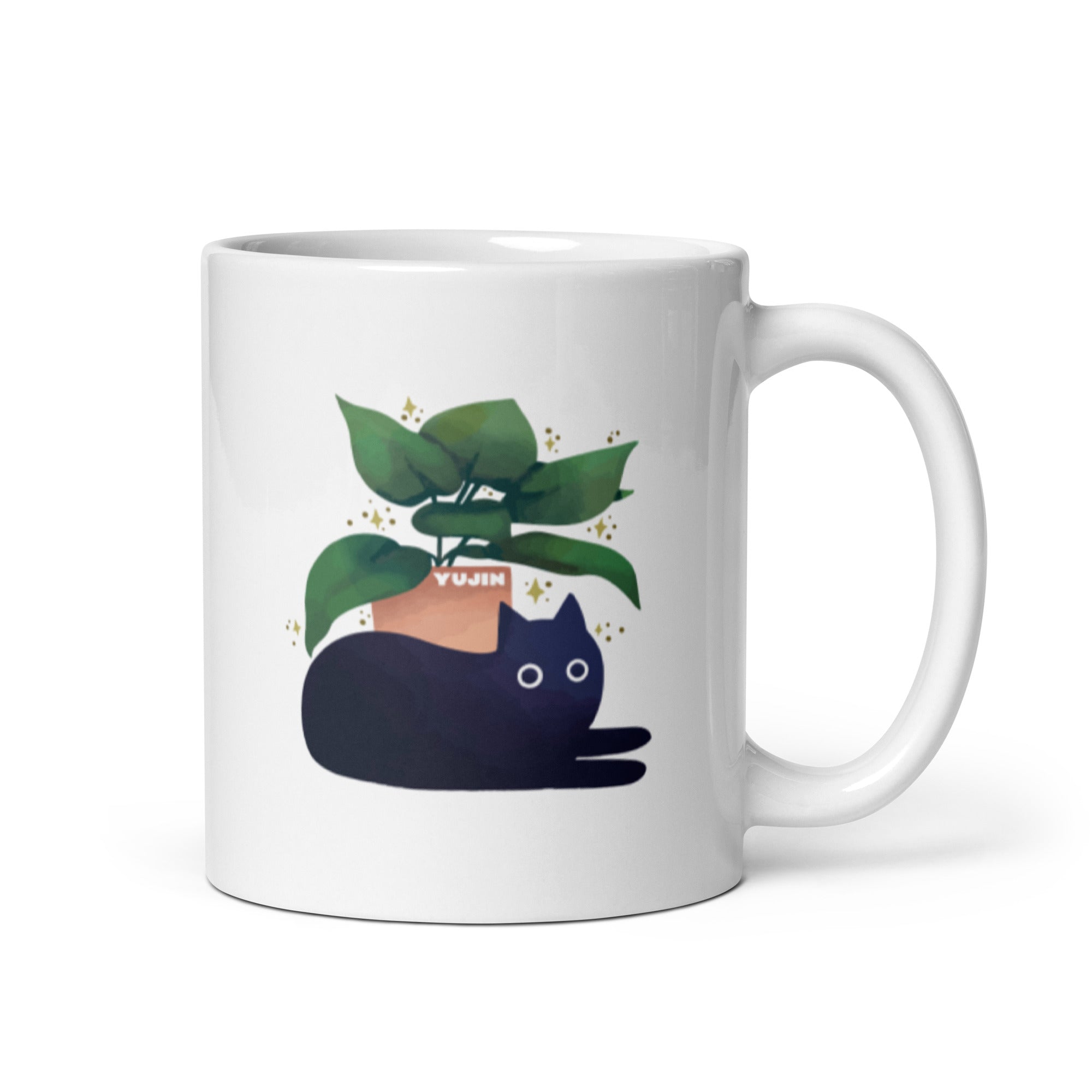 Chilling Cat Mug | Yūjin Japanese Anime Streetwear Clothing