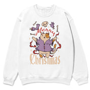 Cat Merry Christmas Sweatshirt | Yūjin Japanese Anime Streetwear Clothing