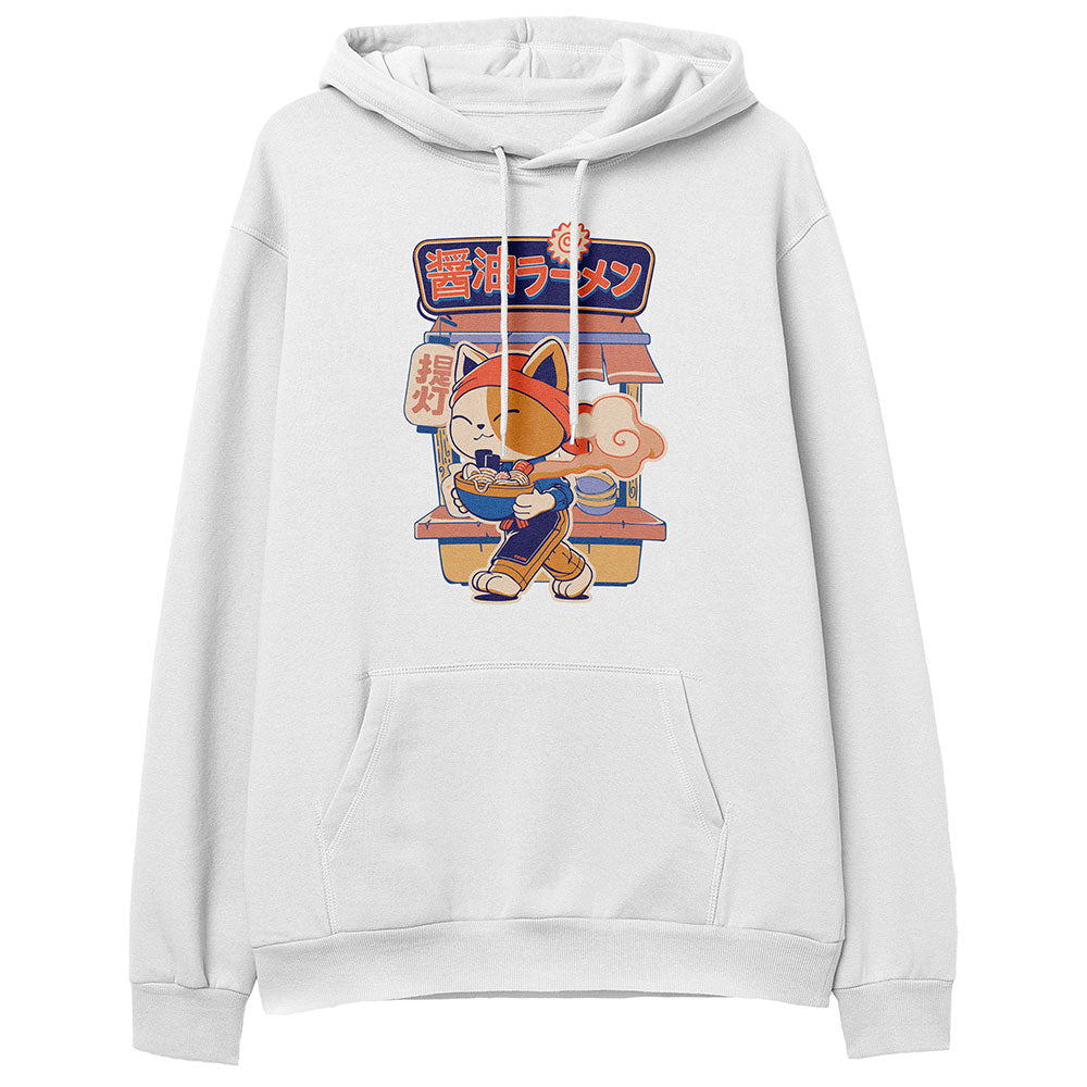 Ramen Cat Hoodie | Yūjin Japanese Anime Streetwear Clothing