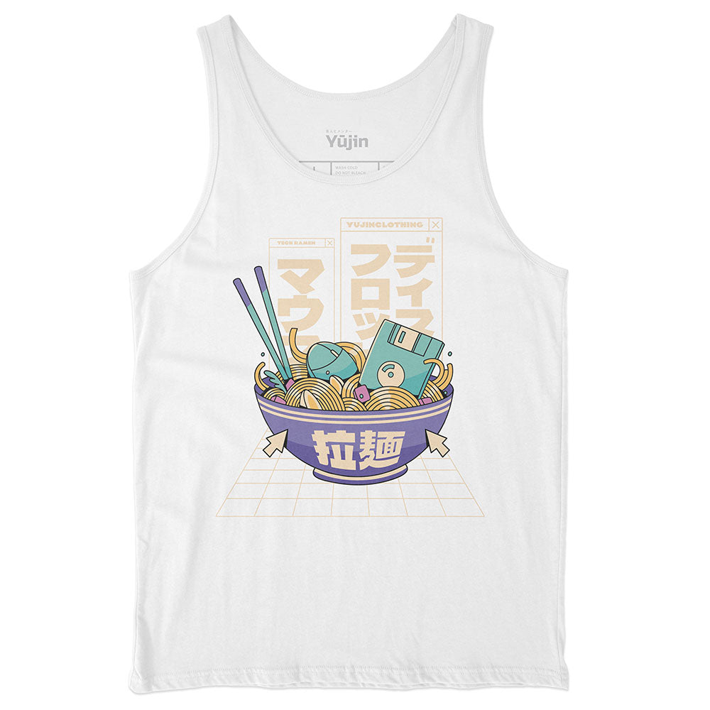 Tech Ramen Tank Top | Yūjin Japanese Anime Streetwear Clothing