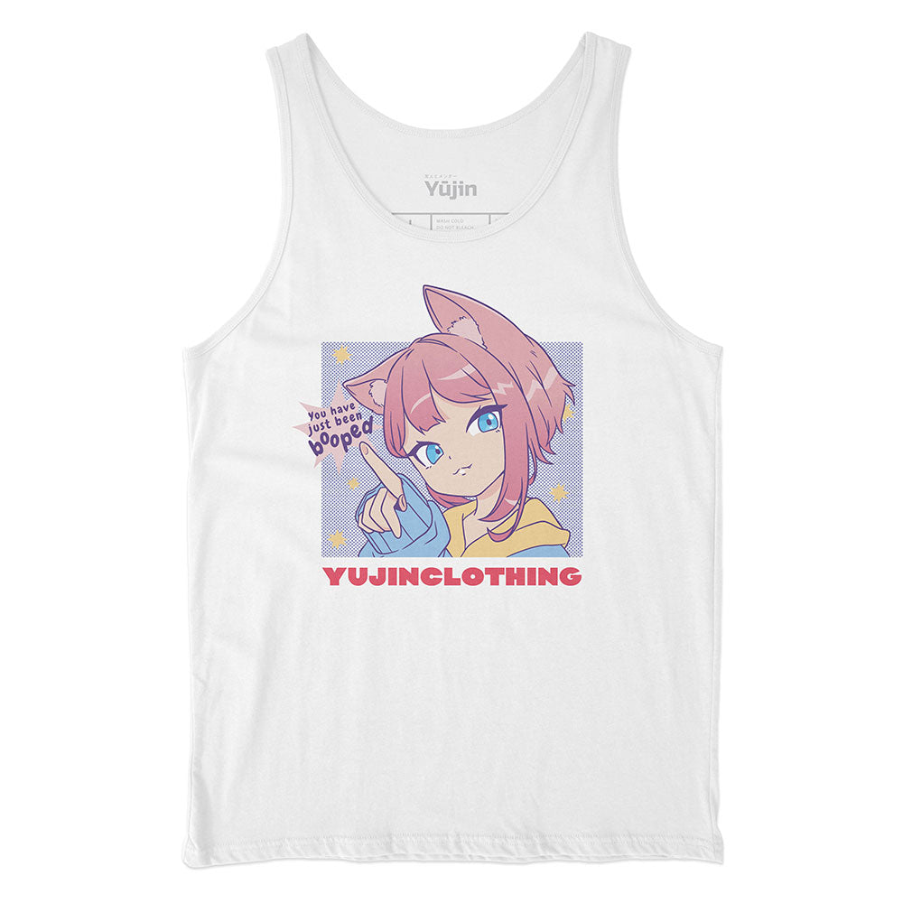 Booped Tank Top | Yūjin Japanese Anime Streetwear Clothing