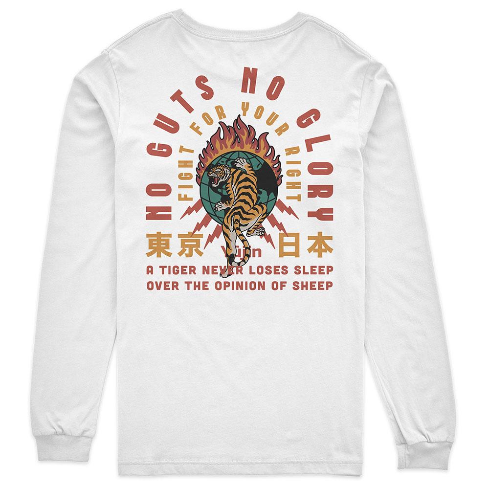 No Guts Long Sleeve T-Shirt | Yūjin Japanese Anime Streetwear Clothing