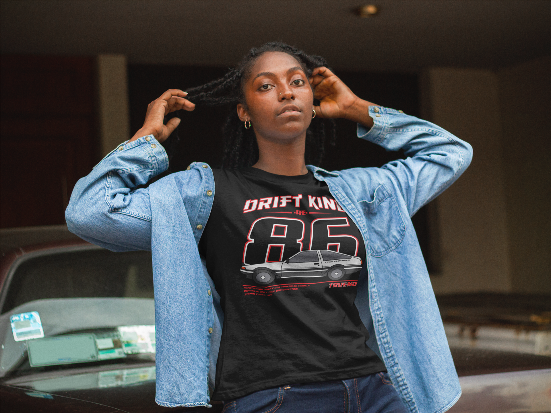 Drift King T-Shirt | Yūjin Japanese Anime Streetwear Clothing