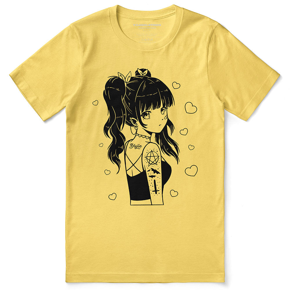 Scared Of Love T-Shirt | Yūjin Japanese Anime Streetwear Clothing