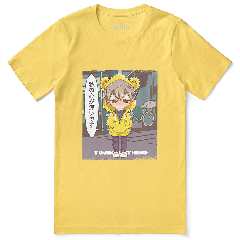 Rough Day T-Shirt | Yūjin Japanese Anime Streetwear Clothing