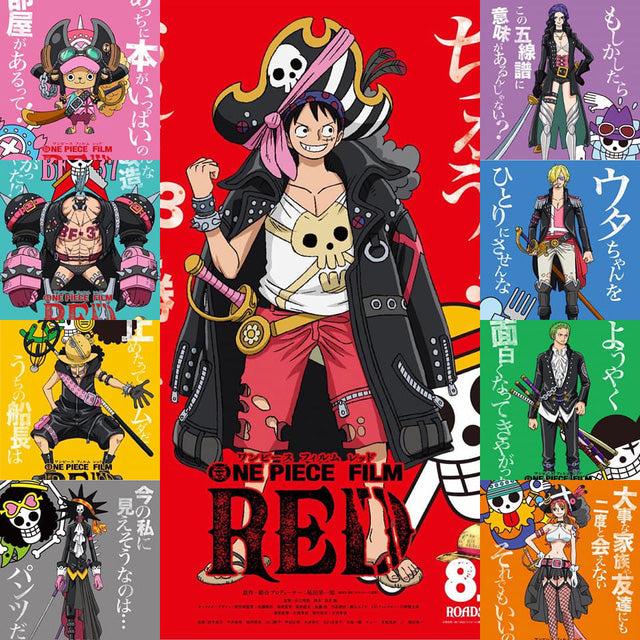 One Piece Movie Red Ranks No 1 in Japan in its opening week, Earning 2.25 Billion Yen