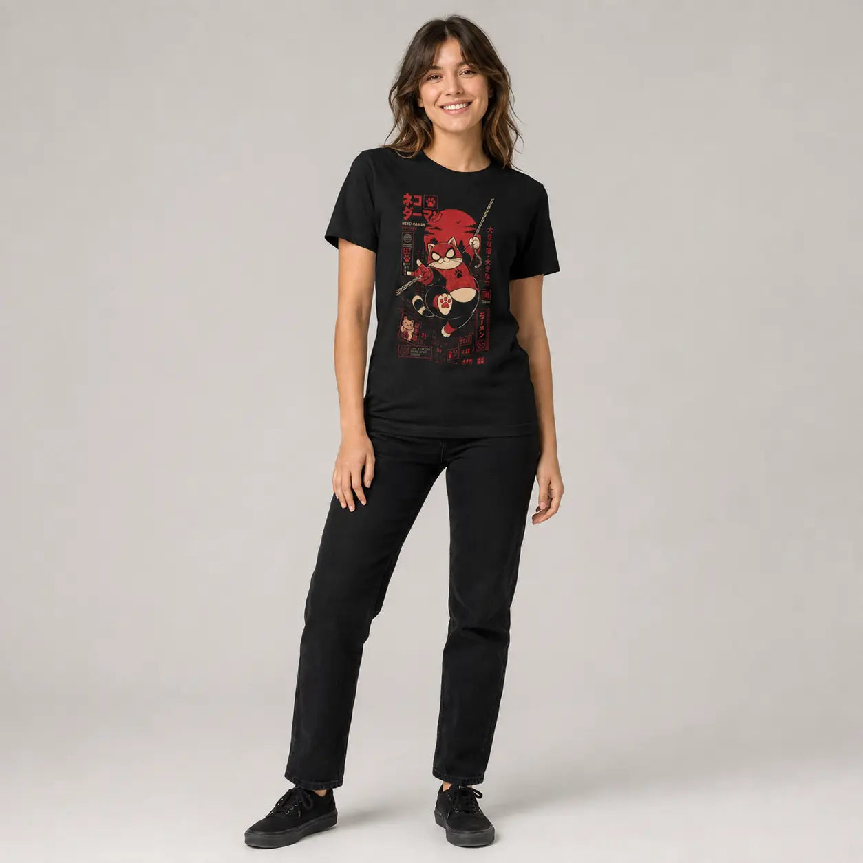 Nekoman Cat T-Shirt