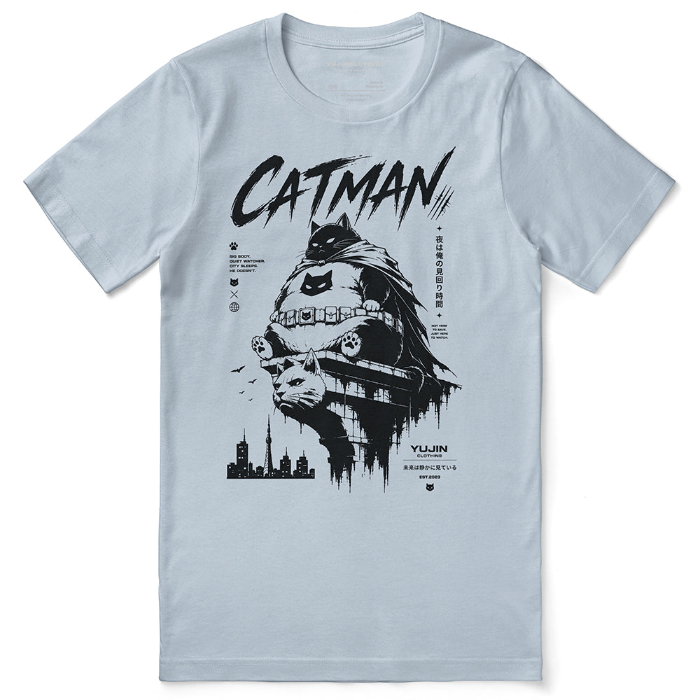 Catman Night Watch Cat T-Shirt