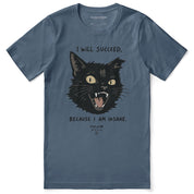 I Will Succeed Cat T-Shirt