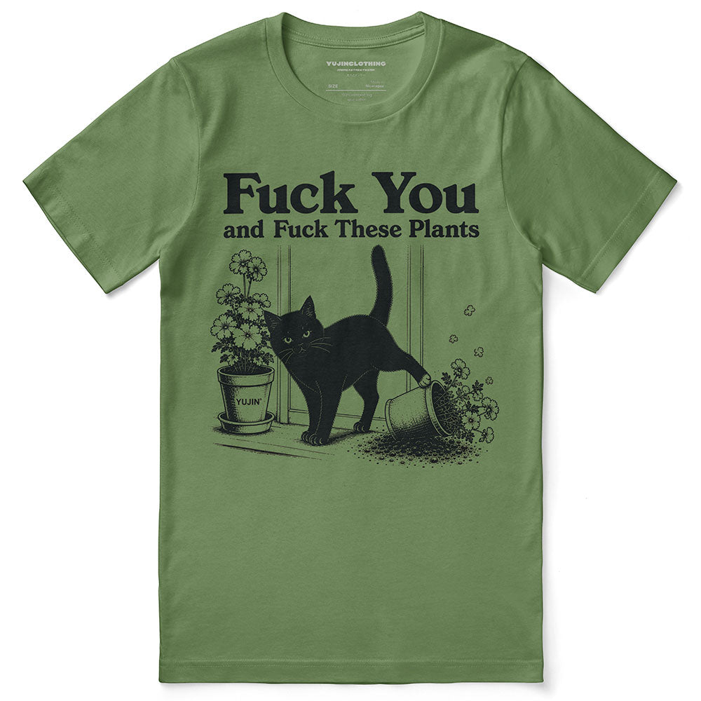 These Plants Cat T-Shirt