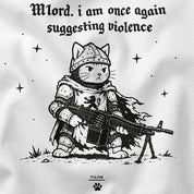 Suggesting Violence Cat T-Shirt