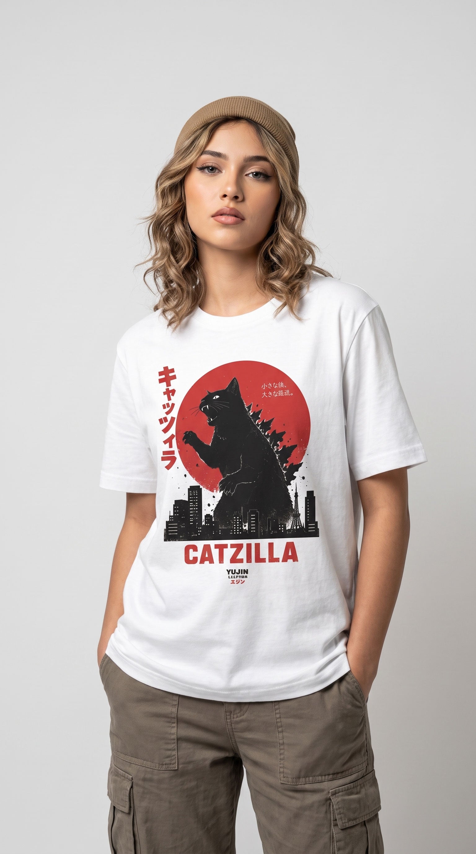 Catzilla Tokyo Rampage Cat T-Shirt