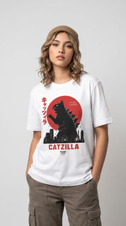 Catzilla Tokyo Rampage Cat T-Shirt