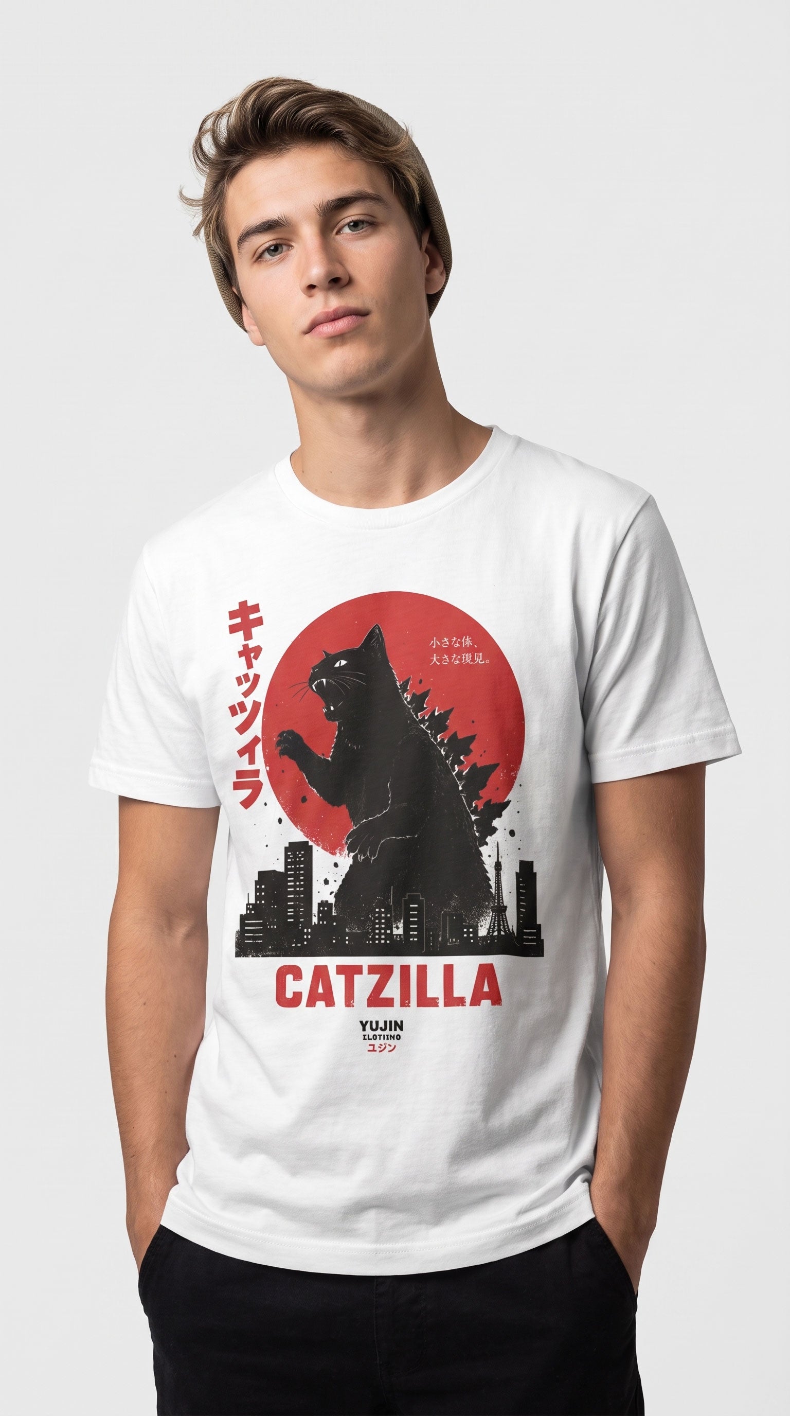 Catzilla Tokyo Rampage Cat T-Shirt