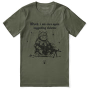 Suggesting Violence Cat T-Shirt