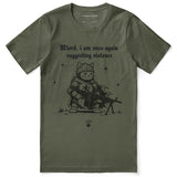 Suggesting Violence Cat T-Shirt