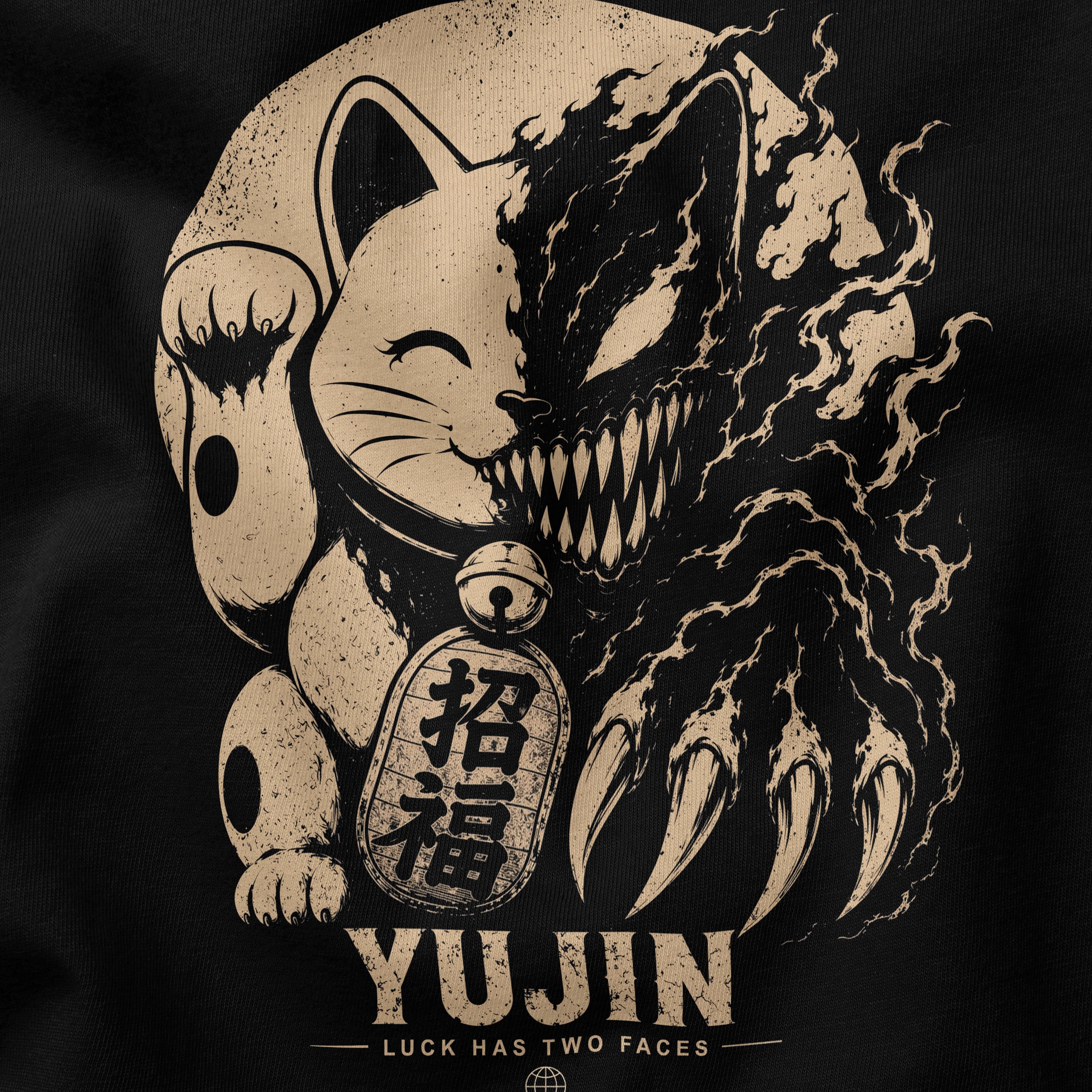 Two Faces Cat T-Shirt