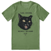 I Will Succeed Cat T-Shirt