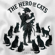 The Hero of Cats Cat T-Shirt