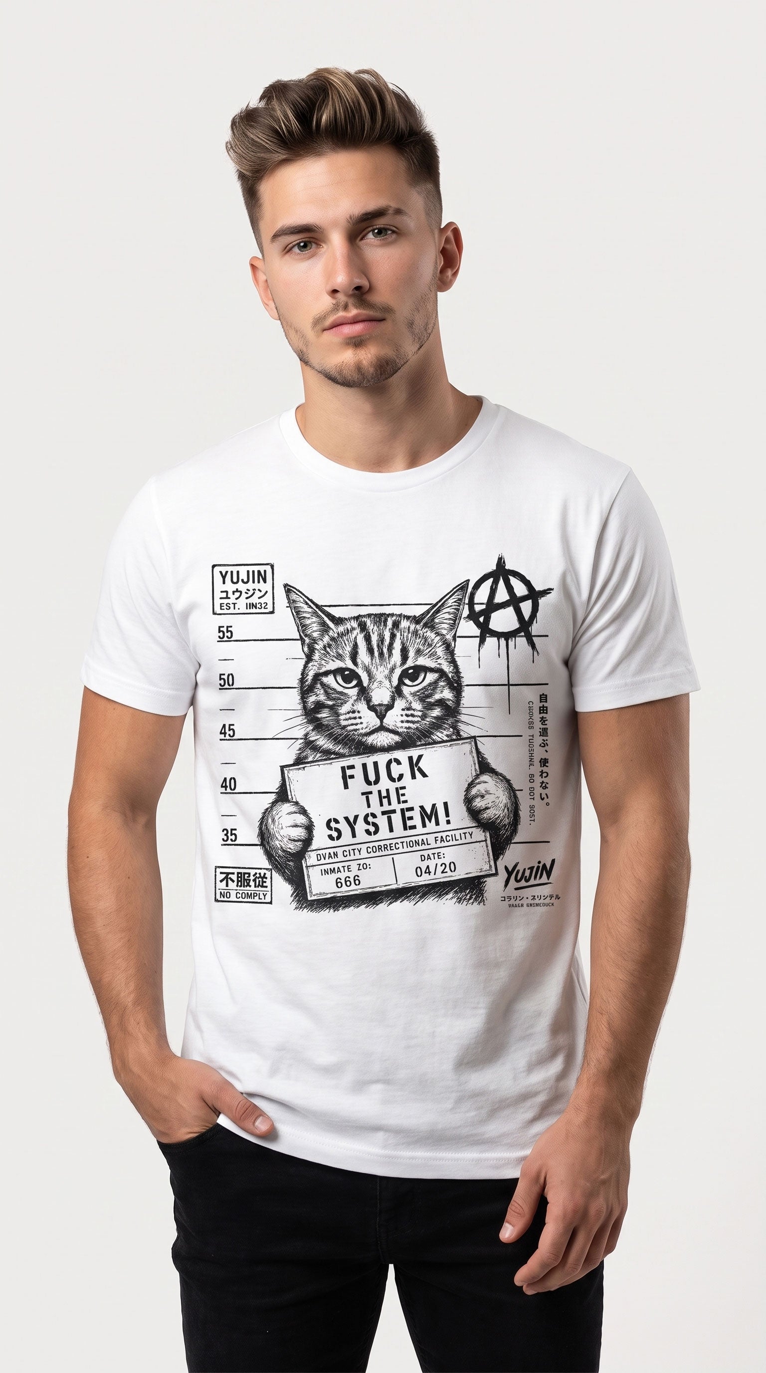 The System Cat T-Shirt