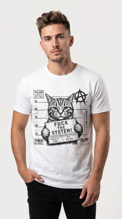 The System Cat T-Shirt