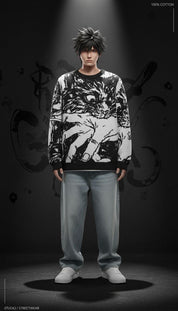 Sudden Attack Knitted Sweatshirt