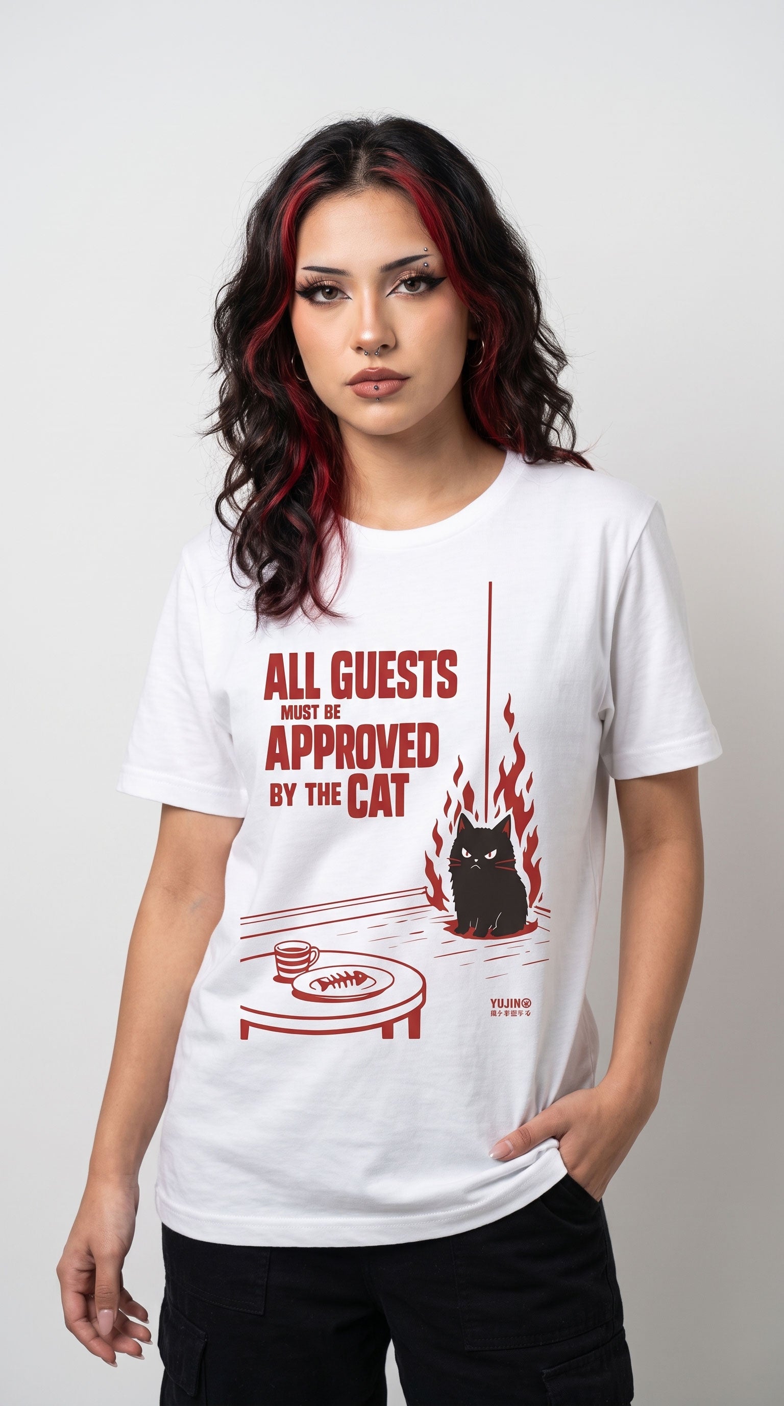 All Guests Cat T-Shirt