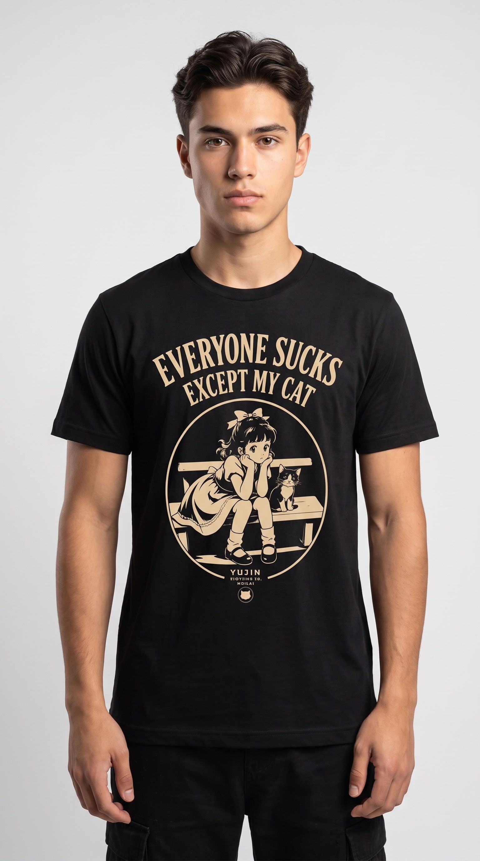 Everyone Sucks Cat T-Shirt