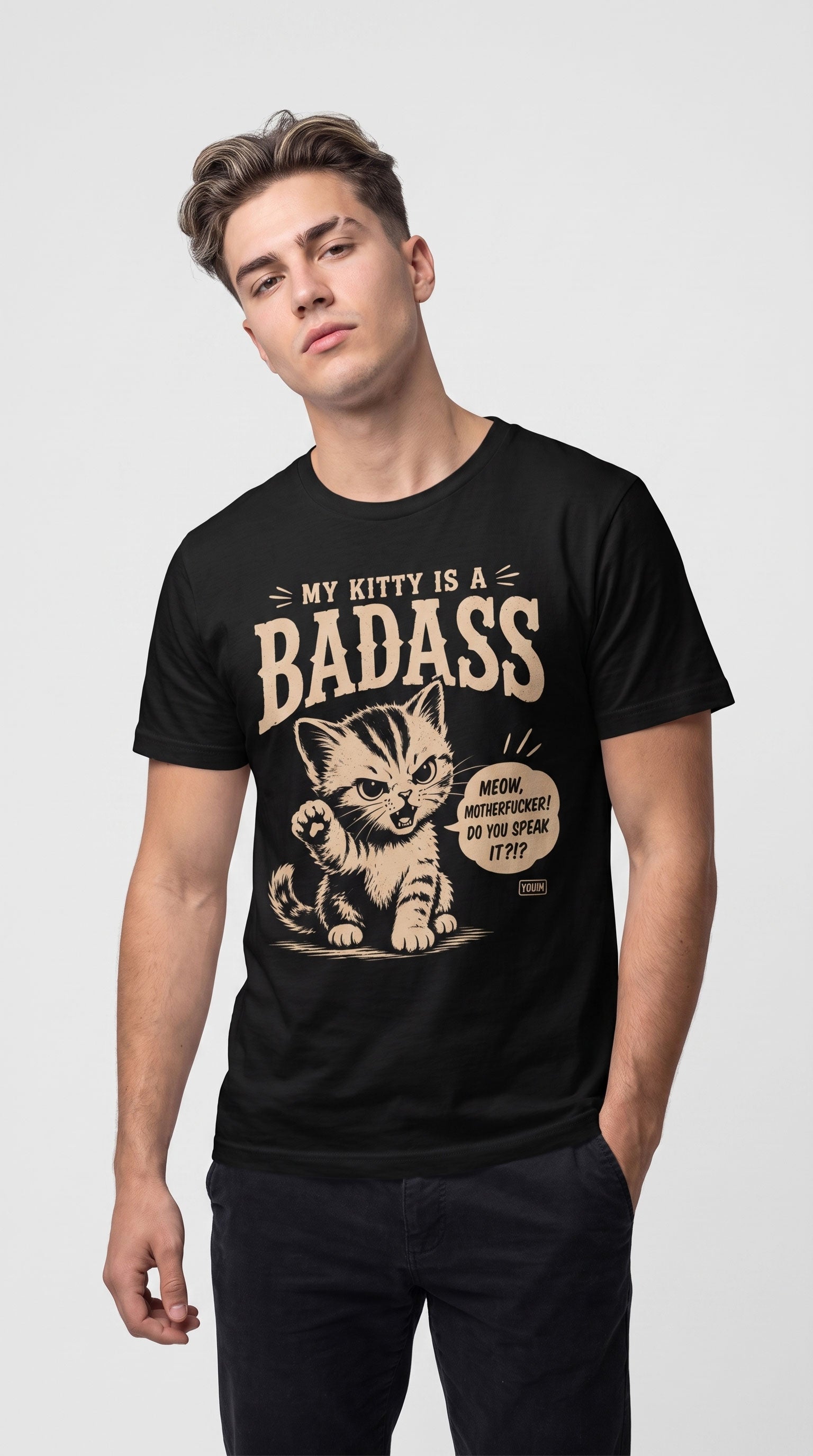 Badass Cat T-Shirt