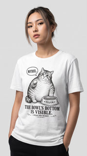 Bowl Bottom Cat T-Shirt