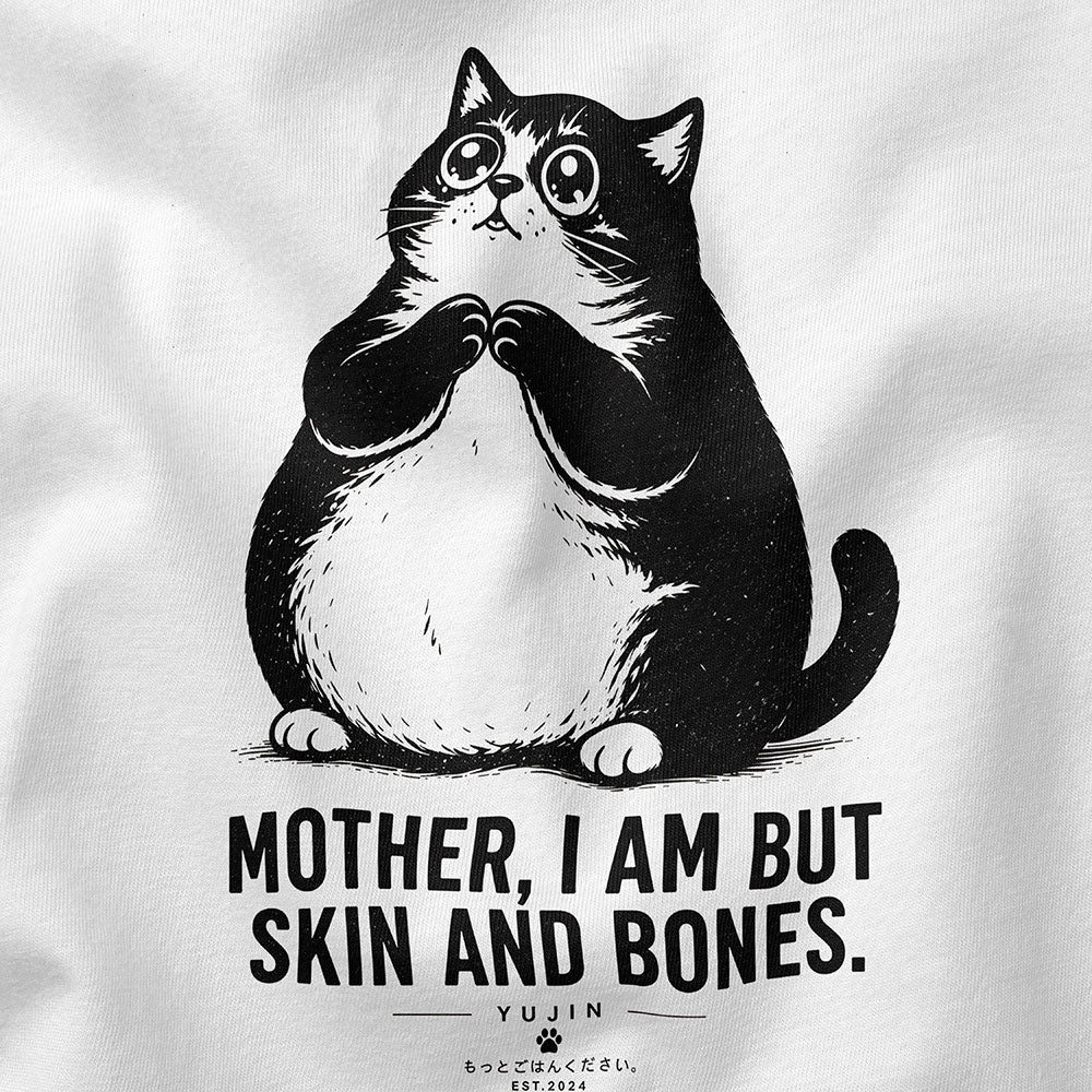 Skin and Bones Cat T-Shirt