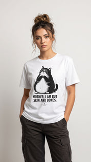Skin and Bones Cat T-Shirt