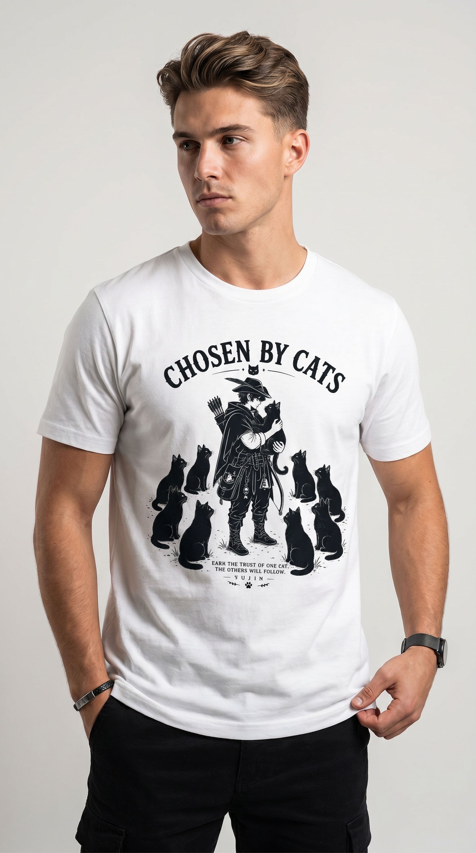 Chosen by Cats Cat T-Shirt