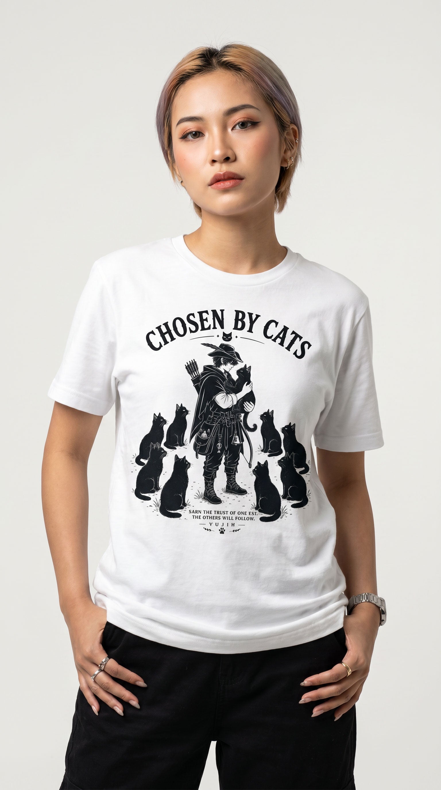 Chosen by Cats Cat T-Shirt