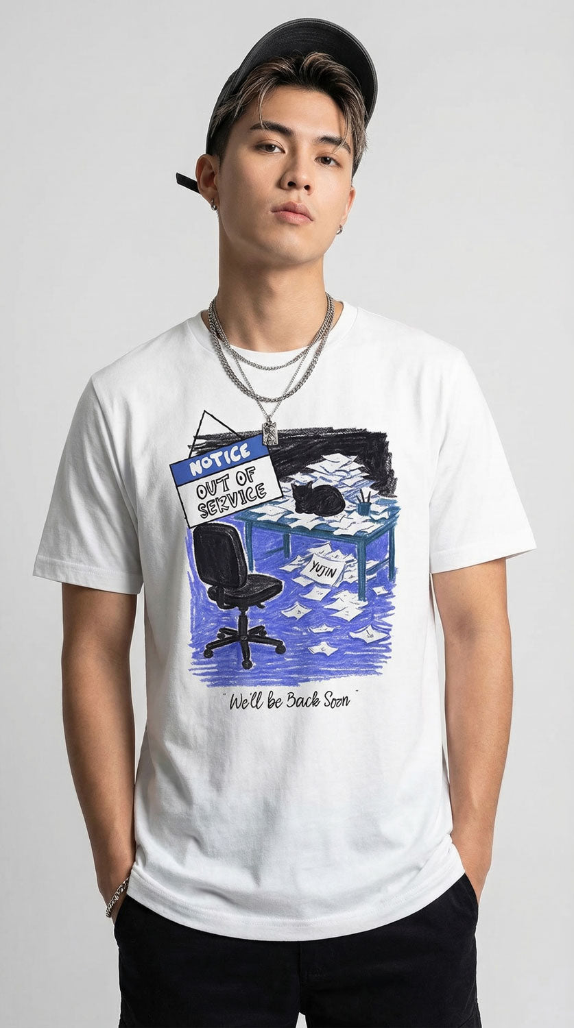 Out of Service Cat T-Shirt