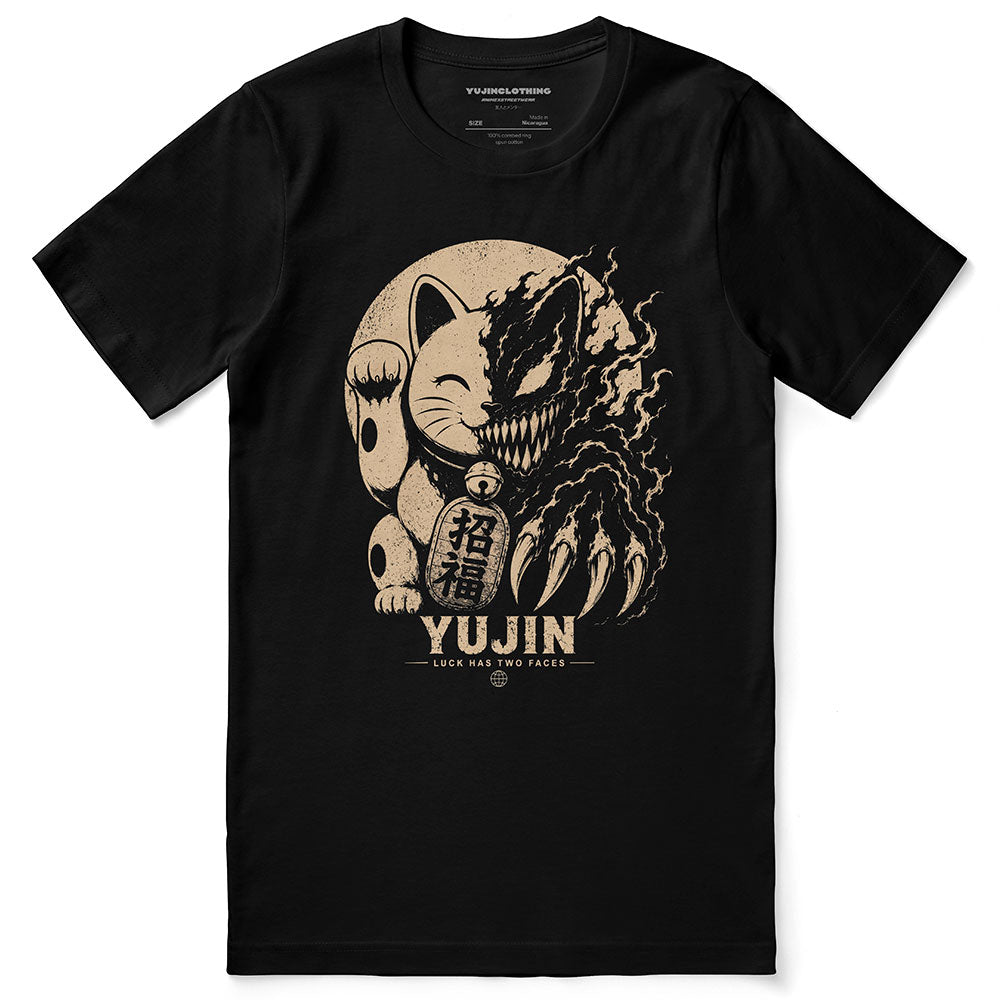 Two Faces Cat T-Shirt