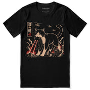 City Destruction Cat T-Shirt