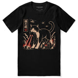 City Destruction Cat T-Shirt