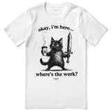 Ready For Work Cat T-Shirt