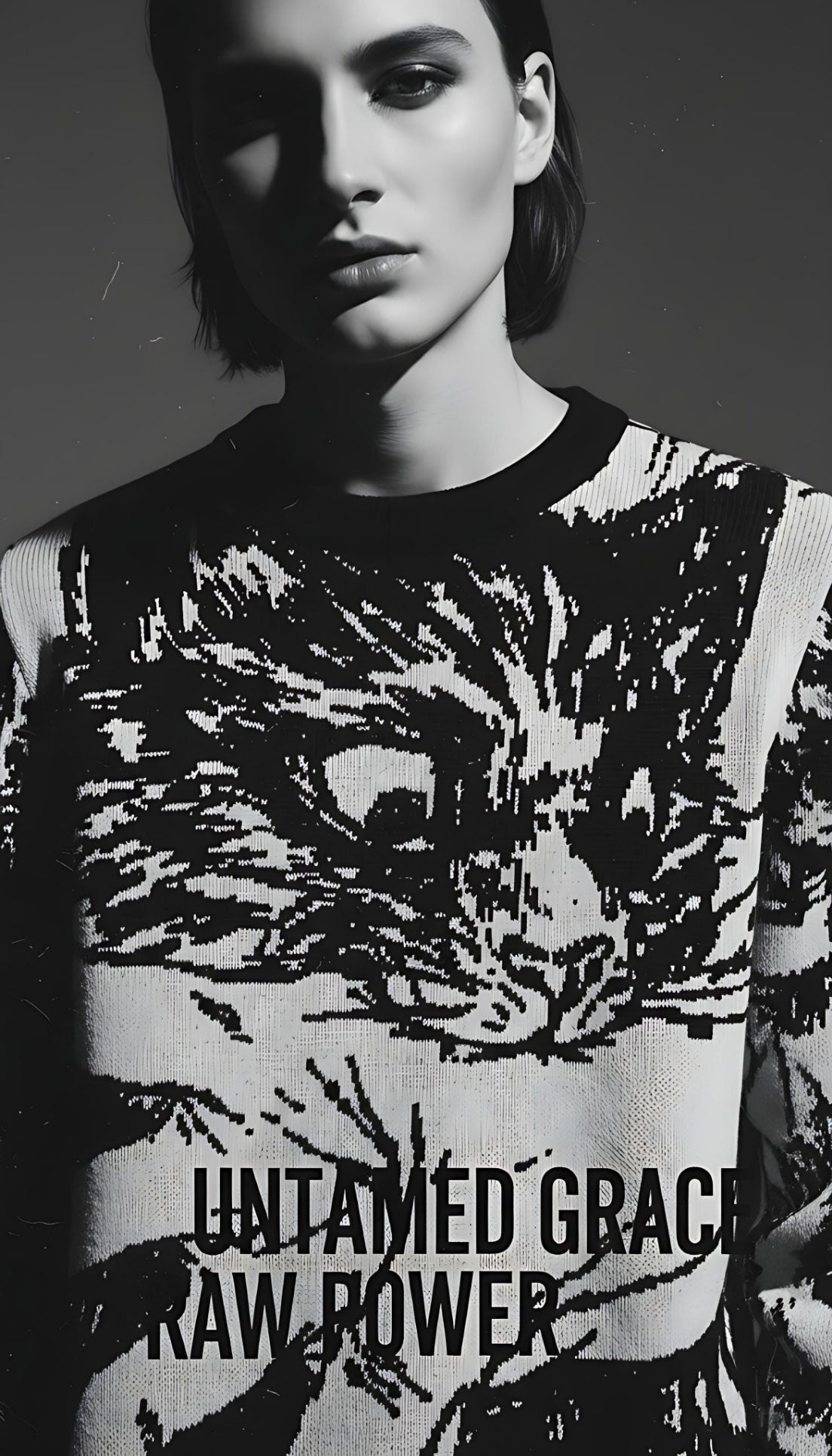 Sudden Attack Knitted Sweatshirt