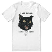I Will Succeed Cat T-Shirt