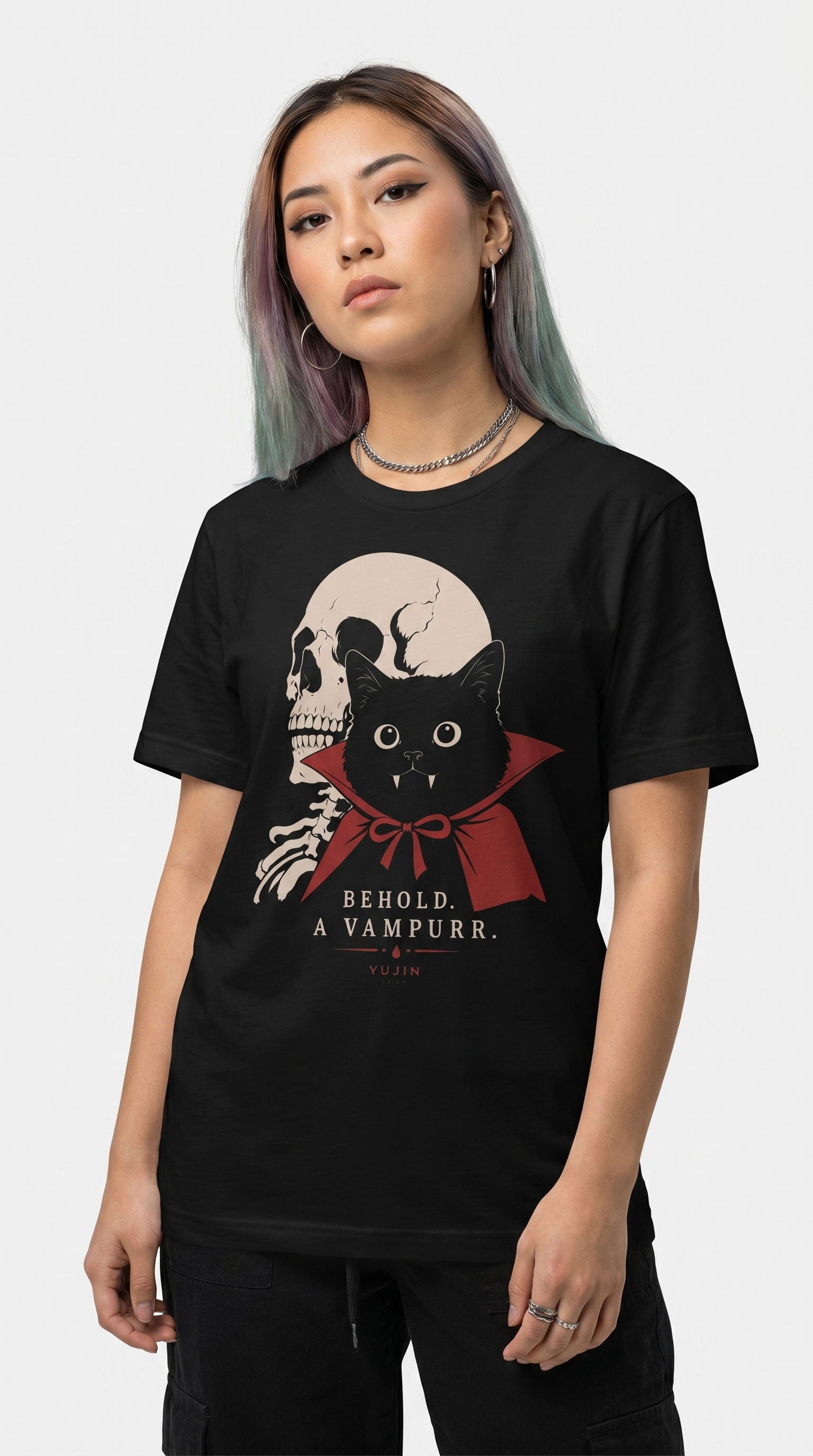 Behold a Vampurr Cat T-Shirt
