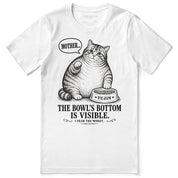 Bowl Bottom Cat T-Shirt